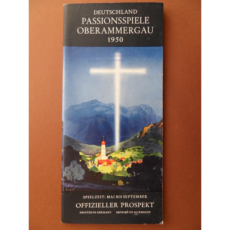 Prospekt Passionsspiele Obergammergau