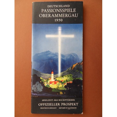 Prospekt Passionsspiele Obergammergau