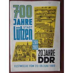 700 Jahre Stadt Lützen - 1969