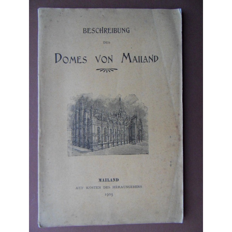 Beschreibung des Domes von Mailand (1905) 