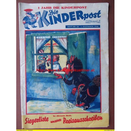 Die Kinderpost Heft Nr. 23 - 1. Dezmber 1946 