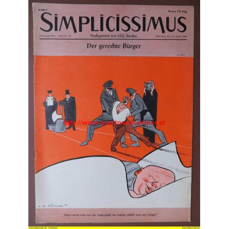 Simplicissimus / Nummer 16 / 15. April 1961 