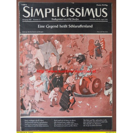 Simplicissimus / Nummer 17 / 22. April 1961 