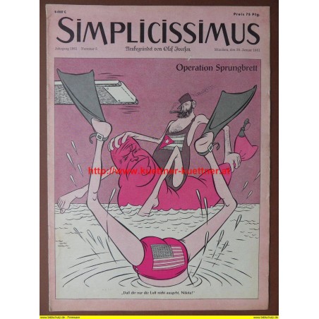 Simplicissimus / Nummer 5 / 28. Januar 1961 