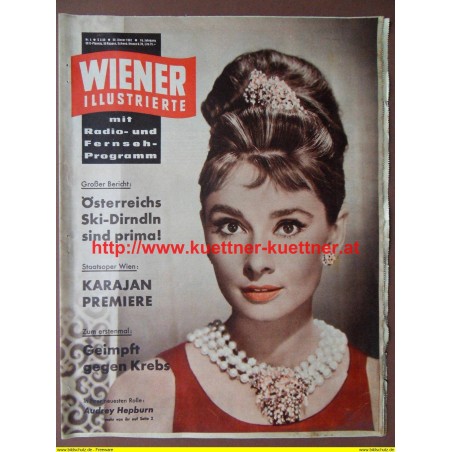 Wiener Illustrierte Nr. 4 / 20. Jänner 1962 / Audrey Hepburn