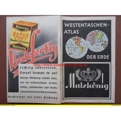 Westentaschen - Atlas der Erde (1940)