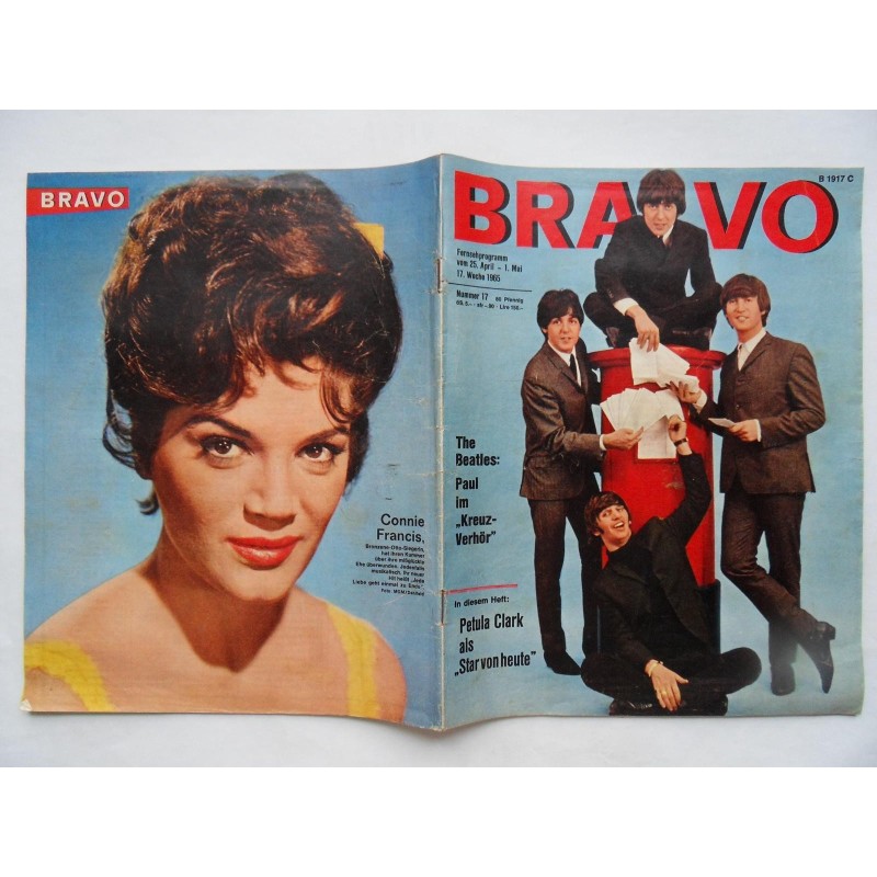 BRAVO - Nr. 17 / 1965 mit Starschnitt Cliff Richard