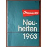 Prospekt Graupner Neuheiten 1963