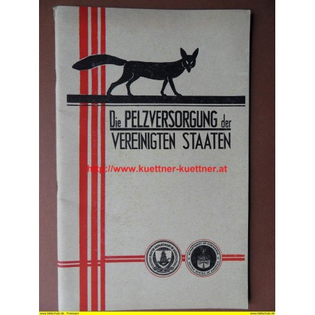 Die Pelzversorgung der Vereinigten Staaten (1930)