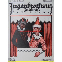 Jugendrotkreuz Zeitschrift - Februar 1928