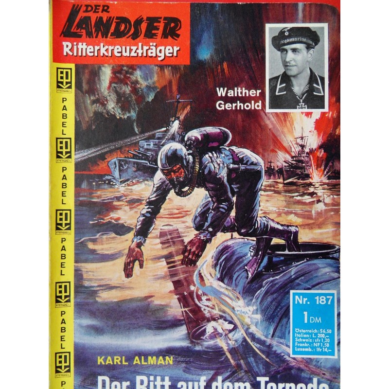 Der Landser / Ritterkreuzrräger / Nr. 187 / Walther Gerhold