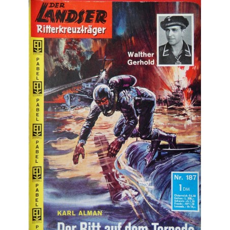 Der Landser / Ritterkreuzrräger / Nr. 187 / Walther Gerhold