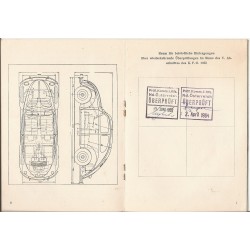 Typenschein - Volkswagen Type 11 Luxus - 1956