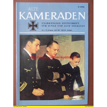 Alte Kameraden - Zeitschrift Deutscher Soldaten Nr. 4 - 1997