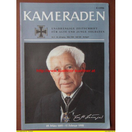 Kameraden - Zeitschrift für alte und junge Soldaten Nr. 3 - 1998