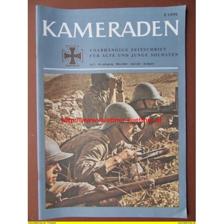 Kameraden - Zeitschrift für alte und junge Soldaten Nr. 3 - 2001