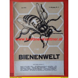 Bienenwelt 3. Jg. Nr. 6 - Juni 1961