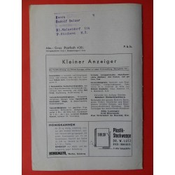 Bienenwelt 3. Jg. Nr. 6 - Juni 1961