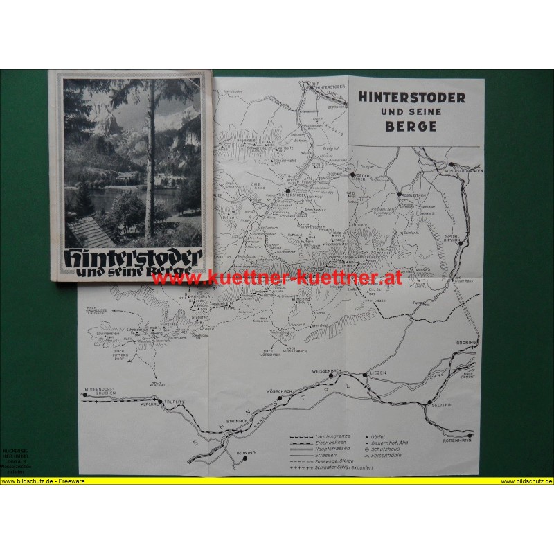 Reiseführer Hinterstoder und seine Berge (1949) OÖ