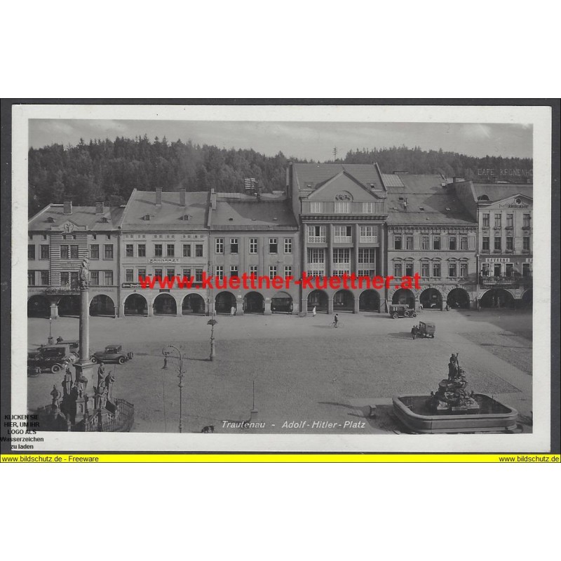 AK - Trautenau - Adolf-Hitler-Platz (Tschechien)