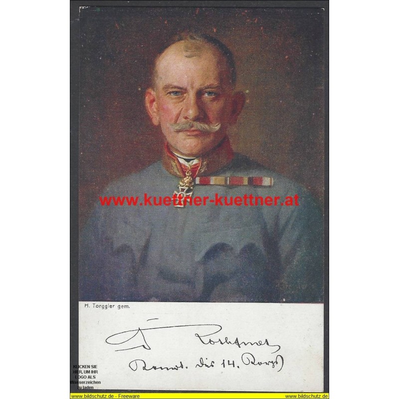 AK - General der Infanterie Josef Freiherr Roth von Limanowa-Lapanów