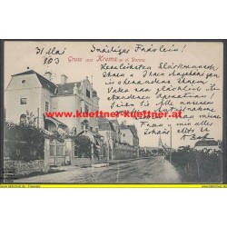 AK - Gruss aus Krems a. d. Donau - Wienerstraße