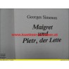 George Simenon - Maigret und Pietr, der Lette