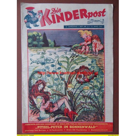 Die Kinderpost Heft Nr. 6 - 15. März 1947