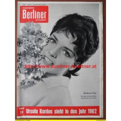 Illustrierte Berliner Zeitschrift Nr. 1 - 6. Januar 1962 - Barbara Frey