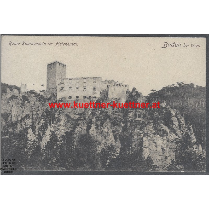 AK - Baden bei Wien - Ruine Rauhenstein