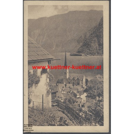 AK - Salzkammergut - Hallstatt 1913