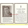 Sterbebildchen / death card WW2 - F. Karl - Uffz. und Träger des EK I.