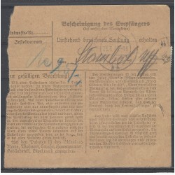 Paketkarte Rheine nach Brest-Litowsk, Beutepark der Luftwaffe