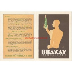 Werbung - BRAZAY Franzbranntwein - 1930