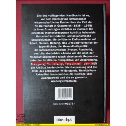 NS-Herrschaft in Österreich - Ein Handbuch