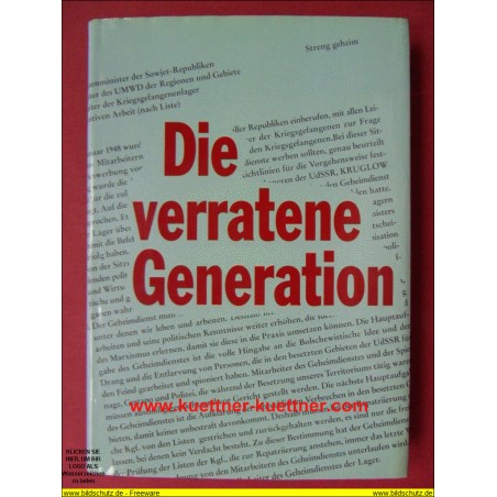 Die verratene Generation (Anton Braunstätter)