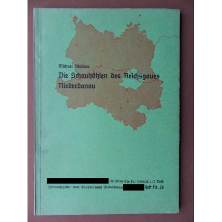 Die Schauhoehlen Niederdonau Heft Nr. 26