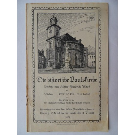 Die historische Paulskirche 1929 (HE)