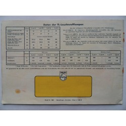 Prospekt Philips Leuchtstofflampen - Die Revolution des Lichtes!