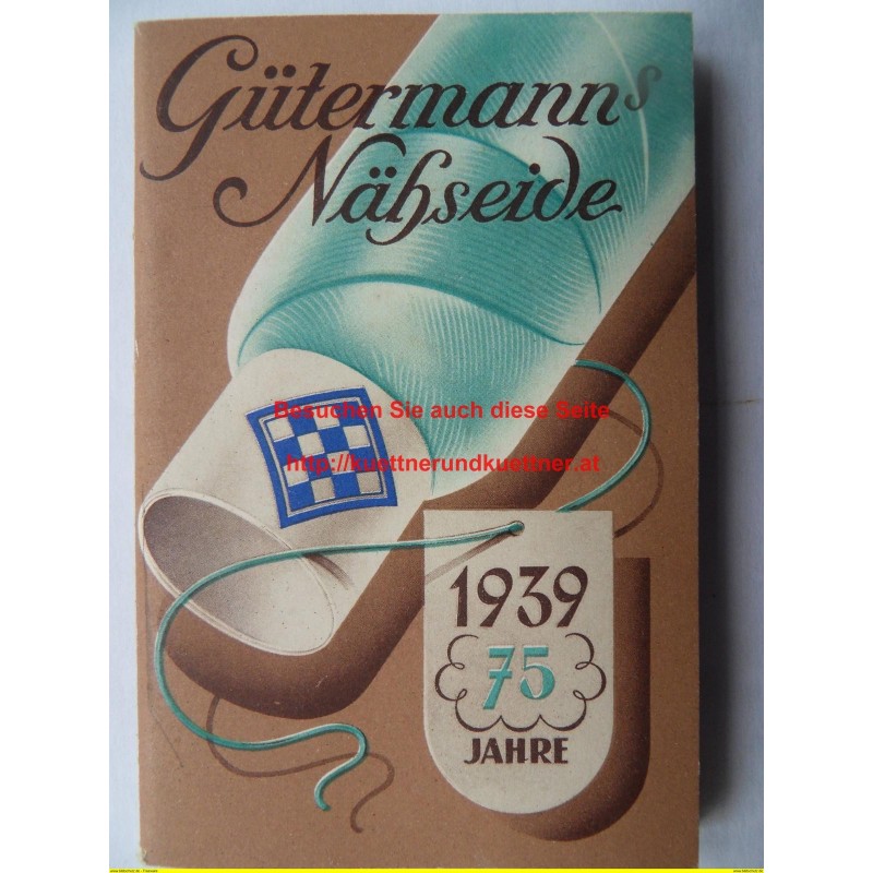 Kalender -  Gütermann´s Nähseide 75 Jahre