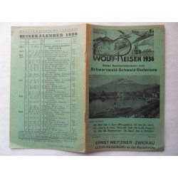 Prospekt Wolff-Reisen 1936