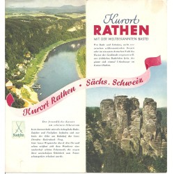 Prospekt Kurort Rathen - Saechs. Schweiz