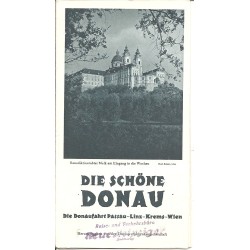 Prospekt Die schoene Donau