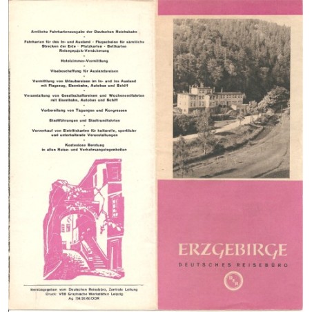 Prospekt Erzgebirge - 1960