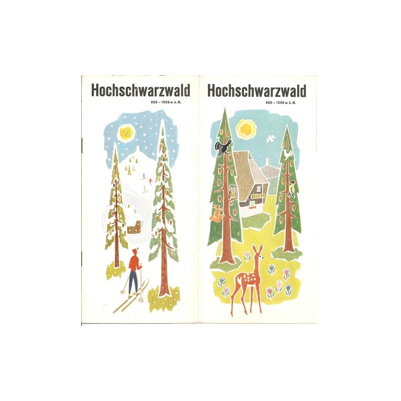 Prospekt Hochschwarzwald mit Verzeichnis