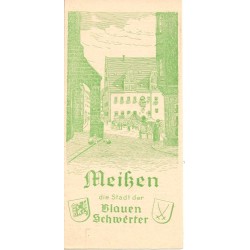 Prospekt Meißen die Stadt der Blauen Schwerter