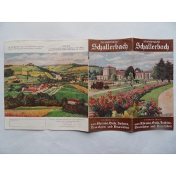 Prospekt Schwefelbad Schallerbach 1940