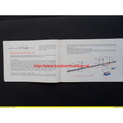 Märklin Signalbuch für Signale 446 Ausgabe 1955