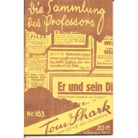 Tom Shark der König der Detektive Nr. 163 (Reprint)