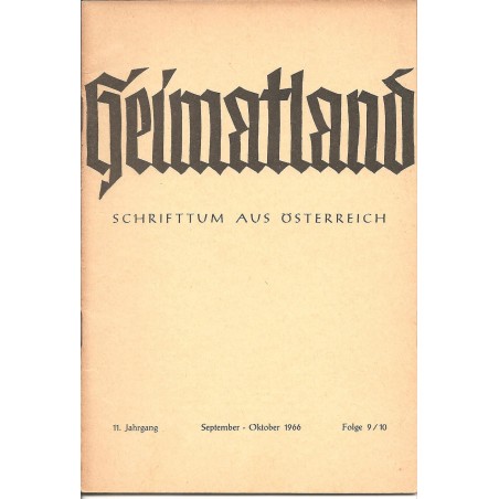 Heimatland - Schrifttum aus Oesterreich